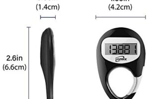 Best for Walks: iGANK Simple Walking Pedometer 3