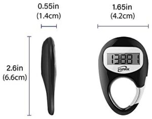 Best for Walks: iGANK Simple Walking Pedometer 3