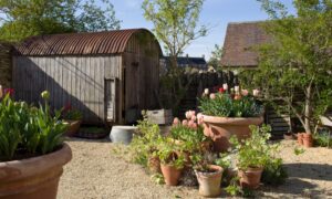 Bringing home the bacon: retaining character in a converted pigsty