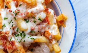 How to eat: loaded fries