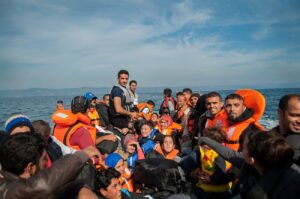 ‘A moment in history’: making a perilous sea-crossing with refugees 2