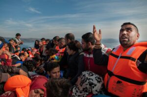 ‘A moment in history’: making a perilous sea-crossing with refugees 6