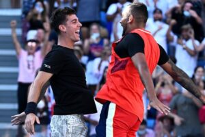 Kyrgios and Kokkinakis revel in another wild showing of Special K double act 1