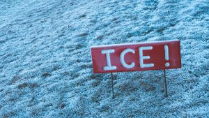 Avoiding winter slips and falls in ICE