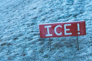 Avoiding winter slips and falls in ICE