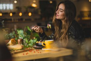 Here are some of the reasons why eating slowly might help you eat less.