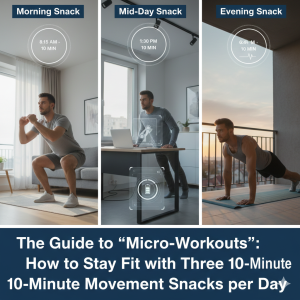 The Guide to "Micro-Workouts": How to Stay Fit with Three 10-Minute Movement Snacks per Day