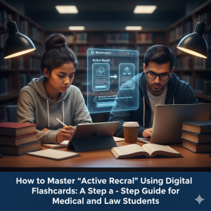 How to Master "Active Recall" Using Digital Flashcards: A Step-by-Step Guide for Medical and Law Students