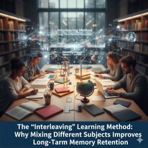 The "Interleaving" Learning Method: Why Mixing Different Subjects Improves Long-Term Memory Retention