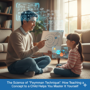 The Science of "Feynman Technique": How Teaching a Concept to a Child Helps You Master It Yourself.