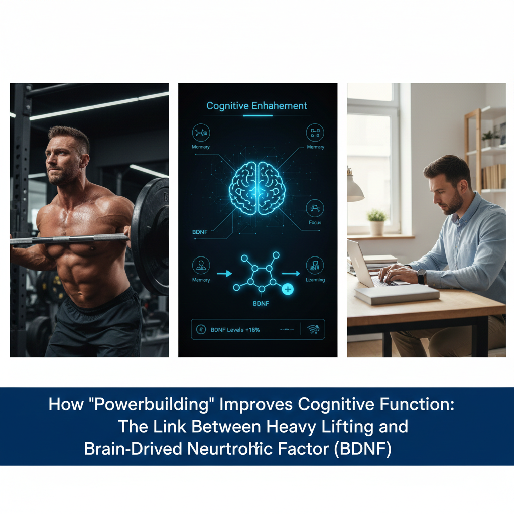 How "Powerbuilding" Improves Cognitive Function: The Link Between Heavy Lifting and Brain-Derived Neurotrophic Factor (BDNF).