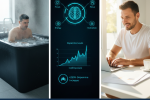 How to Use Cold Plunges (Cryotherapy) to Increase Dopamine Levels for All-Day Productivity.