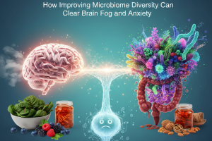 The "Brain-Gut Axis" Diet: How Improving Microbiome Diversity Can Clear Brain Fog and Anxiety