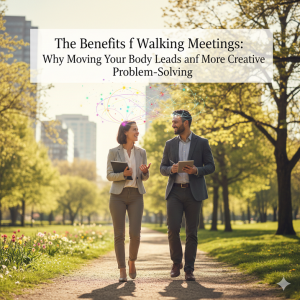 The Benefits of "Walking Meetings": Why Moving Your Body Leads to More Creative Problem-Solving.