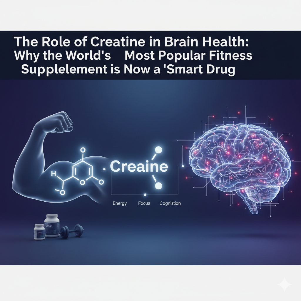 The Role of Creatine in Brain Health: Why the World’s Most Popular Fitness Supplement is Now a "Smart Drug."