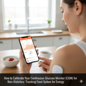 How to Calibrate Your Continuous Glucose Monitor (CGM) for Non-Diabetics: Tracking Food Spikes for Energy