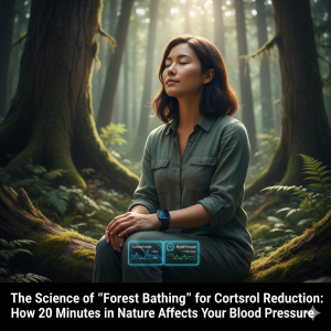 The Science of "Forest Bathing" for Cortisol Reduction: How 20 Minutes in Nature Affects Your Blood Pressure