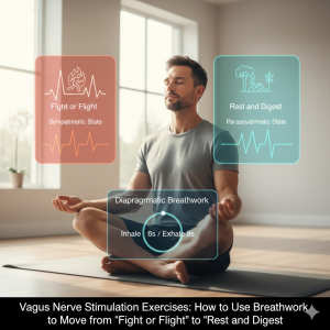 Vagus Nerve Stimulation Exercises: How to Use Breathwork to Move from "Fight or Flight" to "Rest and Digest"