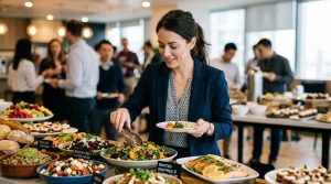 Navigating Office Lunches: How to Accurately Estimate Hidden Calories in Catered Meals