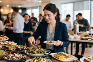 Navigating Office Lunches: How to Accurately Estimate Hidden Calories in Catered Meals