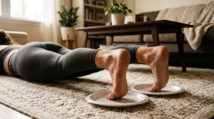 The Best Household Substitutes for Floor Sliders in At-Home Hamstring Curl Exercises