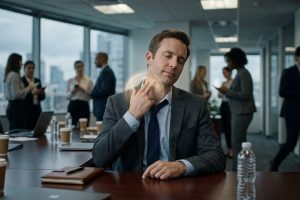 Mechanical Vagus Nerve Stimulation Techniques to Lower Cortisol Between High-Stress Meetings