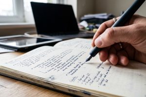 Minimizing Note-Taking Friction: Why Analog Capture Beats Digital Tools During Flow States