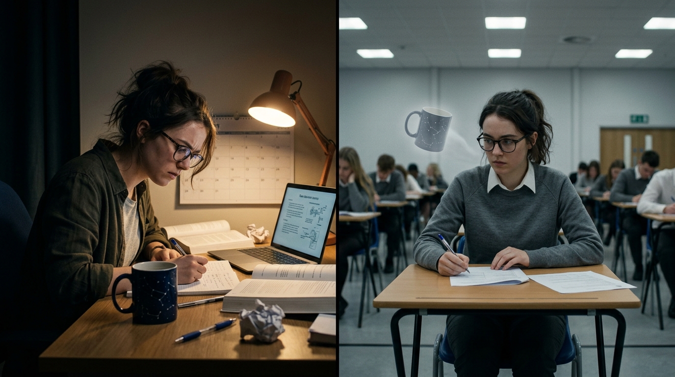 Exploiting State-Dependent Learning: How Replicating Study Environments Improves Exam Recall Under Pressure