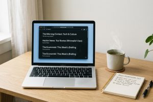 Reducing Decision Fatigue by Standardizing Your Daily Information Consumption Diet