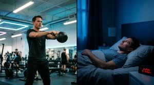 How High-Intensity Evening Workouts Disrupt Circadian Rhythm and Digestion Cycles