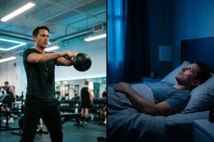 How High-Intensity Evening Workouts Disrupt Circadian Rhythm and Digestion Cycles