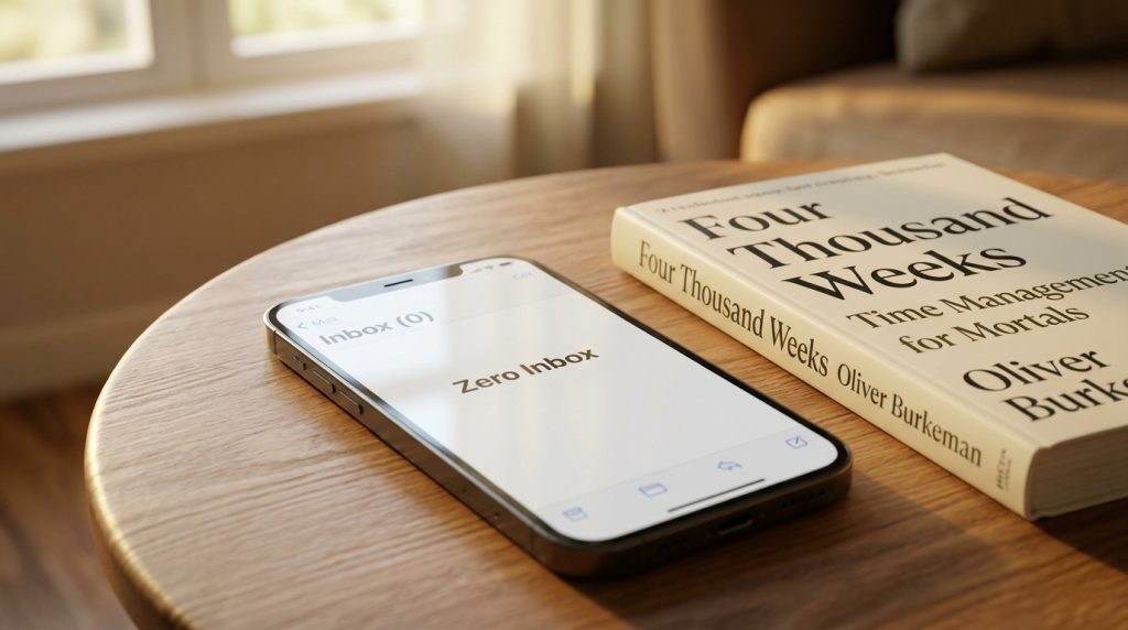 Embracing Finitude: How "Four Thousand Weeks" Cures the Productivity Anxiety of the Inbox Zero Methodology