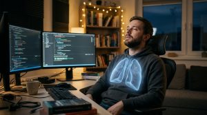 Fixing Apnea During Deep Work: How Shallow Screen Breathing Destroys Afternoon Focus
