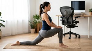 Isolating the Psoas Muscle: Floor Stretches to Counteract 8-Hour Sitting Compression