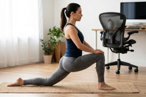 Isolating the Psoas Muscle: Floor Stretches to Counteract 8-Hour Sitting Compression